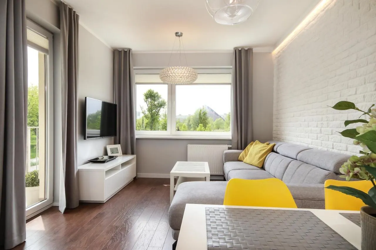 Apartament Rataje Park Poznan - Cost Free Parking - Widok - 24H Check In