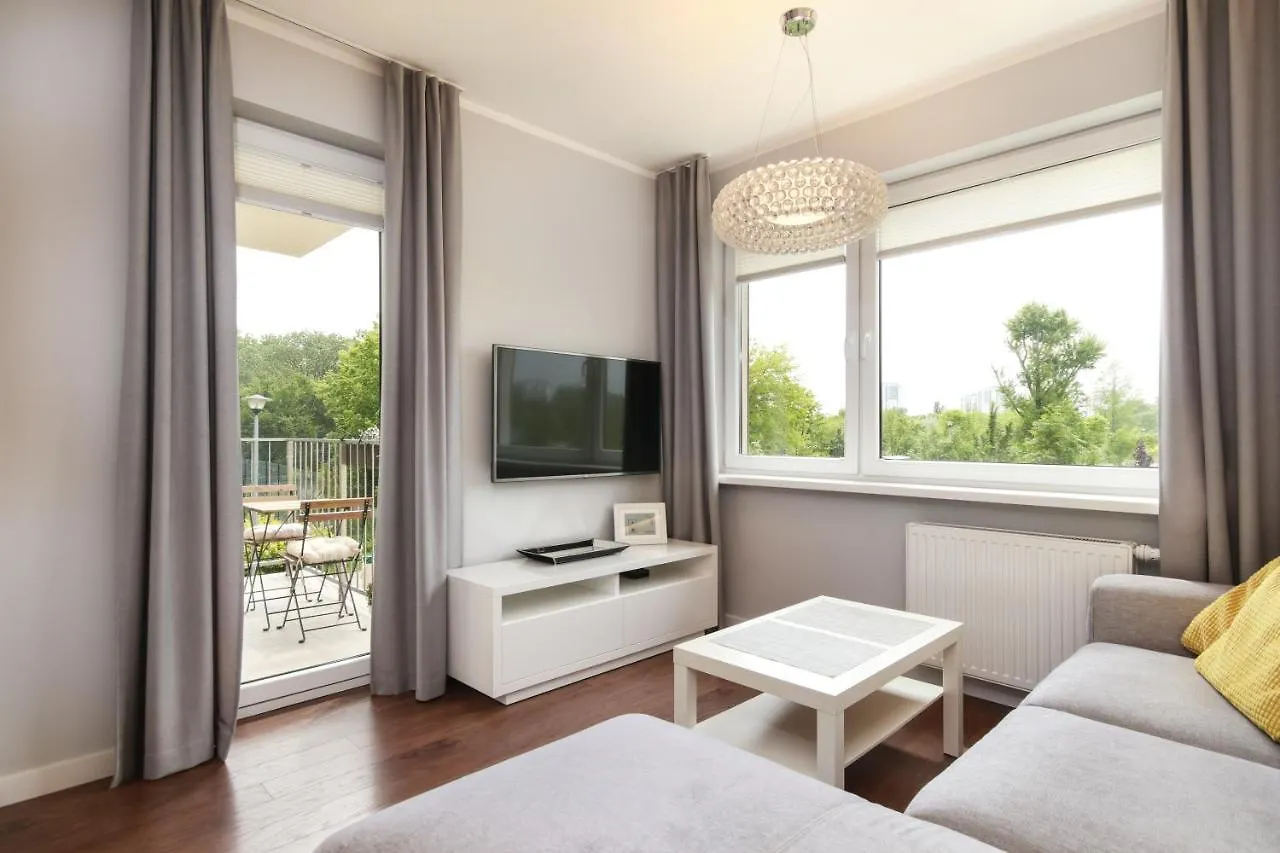 Apartament Rataje Park Poznan - Cost Free Parking - Widok - 24H Check In