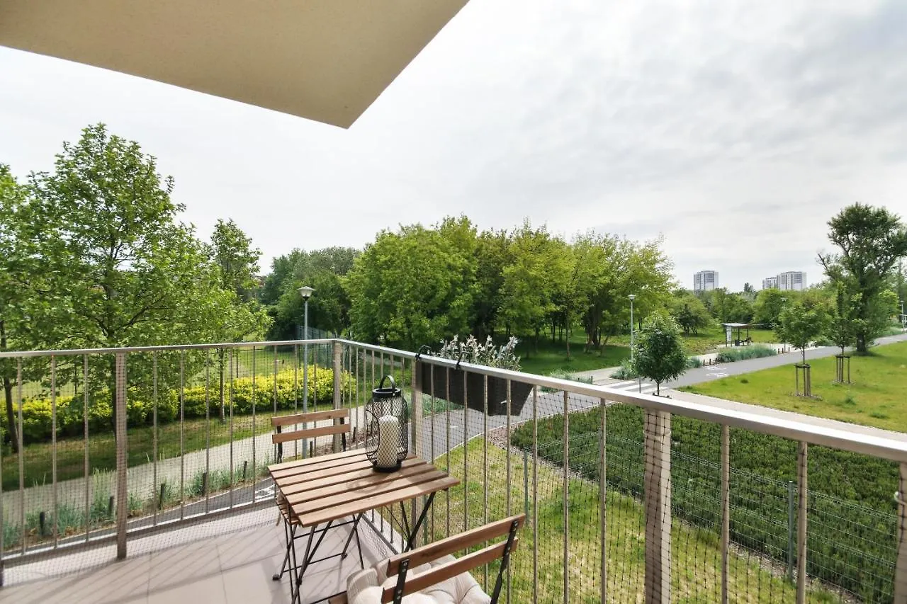Apartament Rataje Park Poznan - Cost Free Parking - Widok - 24H Check In Apartment